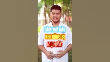 Làm thế nào khi răng trẻ bị mọc lẫy? #nhakhoa #bacsithao