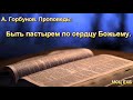 "Быть пастырем по сердцу Божьему". А. Горбунов. Проповедь. МСЦ ЕХБ.