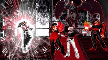 Original Kulou vs Red Iori Team [Mugen KOF]