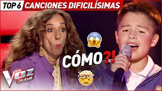 Video thumbnail of "Las canciones más DIFÍCILES de La Voz Kids"