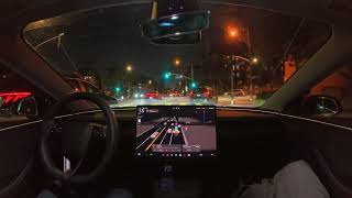 Raw 1x: Tesla Self-Driving 14.3 Throws Up Red Hands