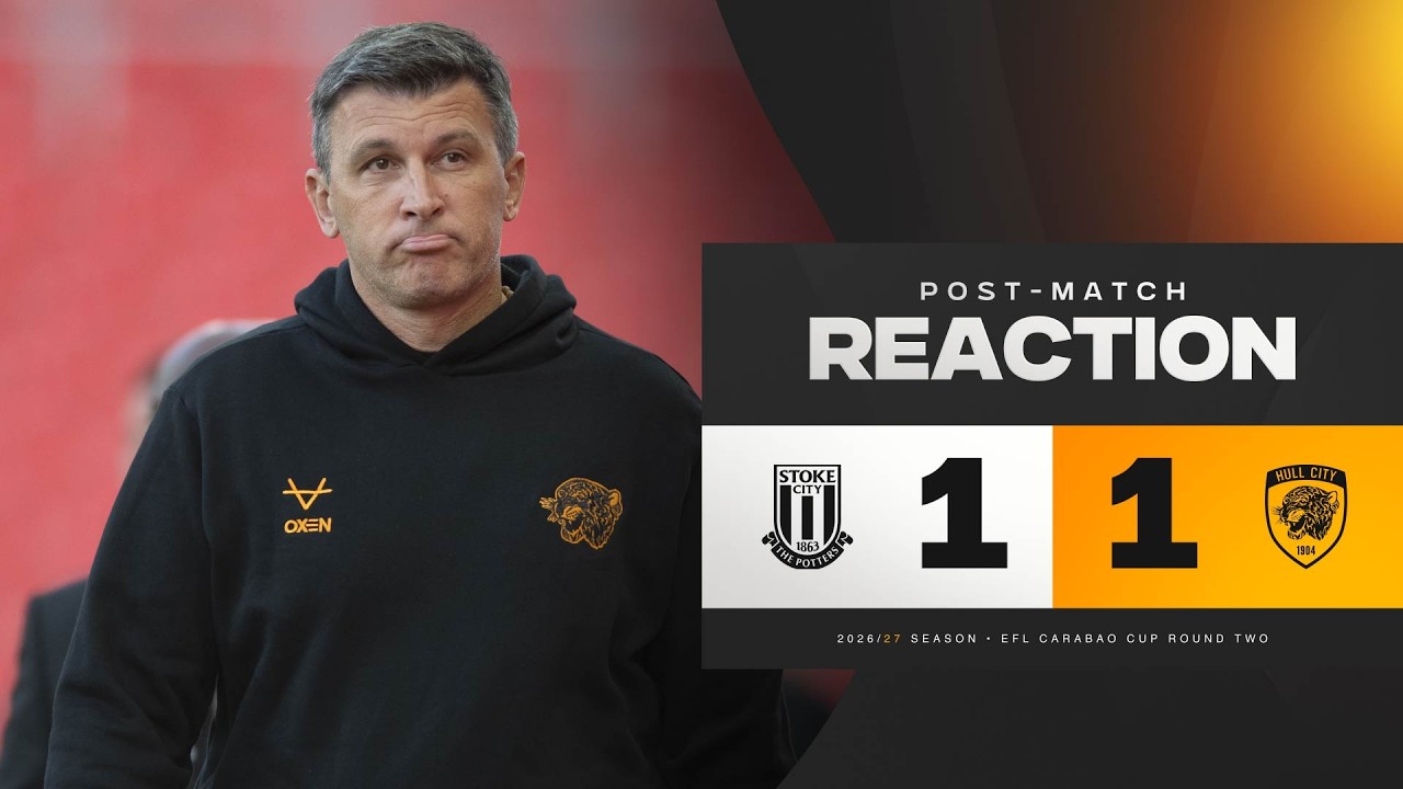 Stoke City 1-1 Hull City (4 5 Pens) | Sergej Jakirović's Post Match Reaction