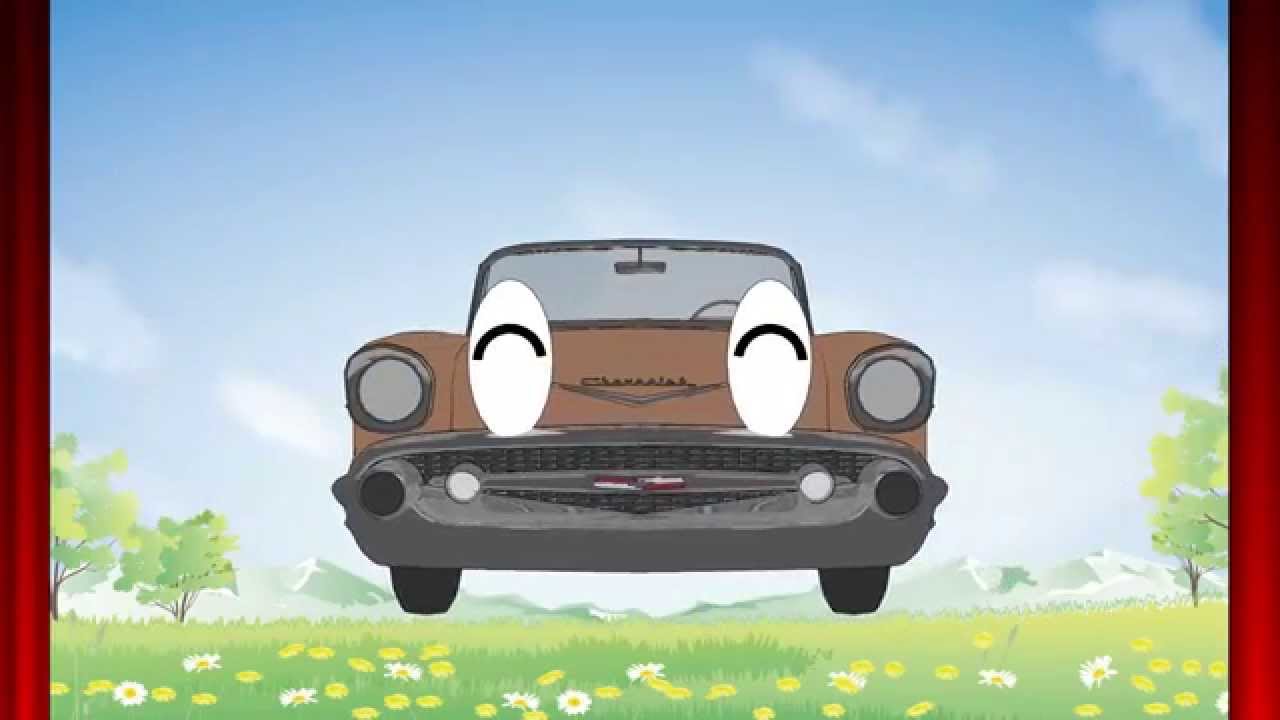 くるまがクルクル いないいないばぁっ 赤ちゃんが泣き止むアニメ Car Animation For Children Youtube