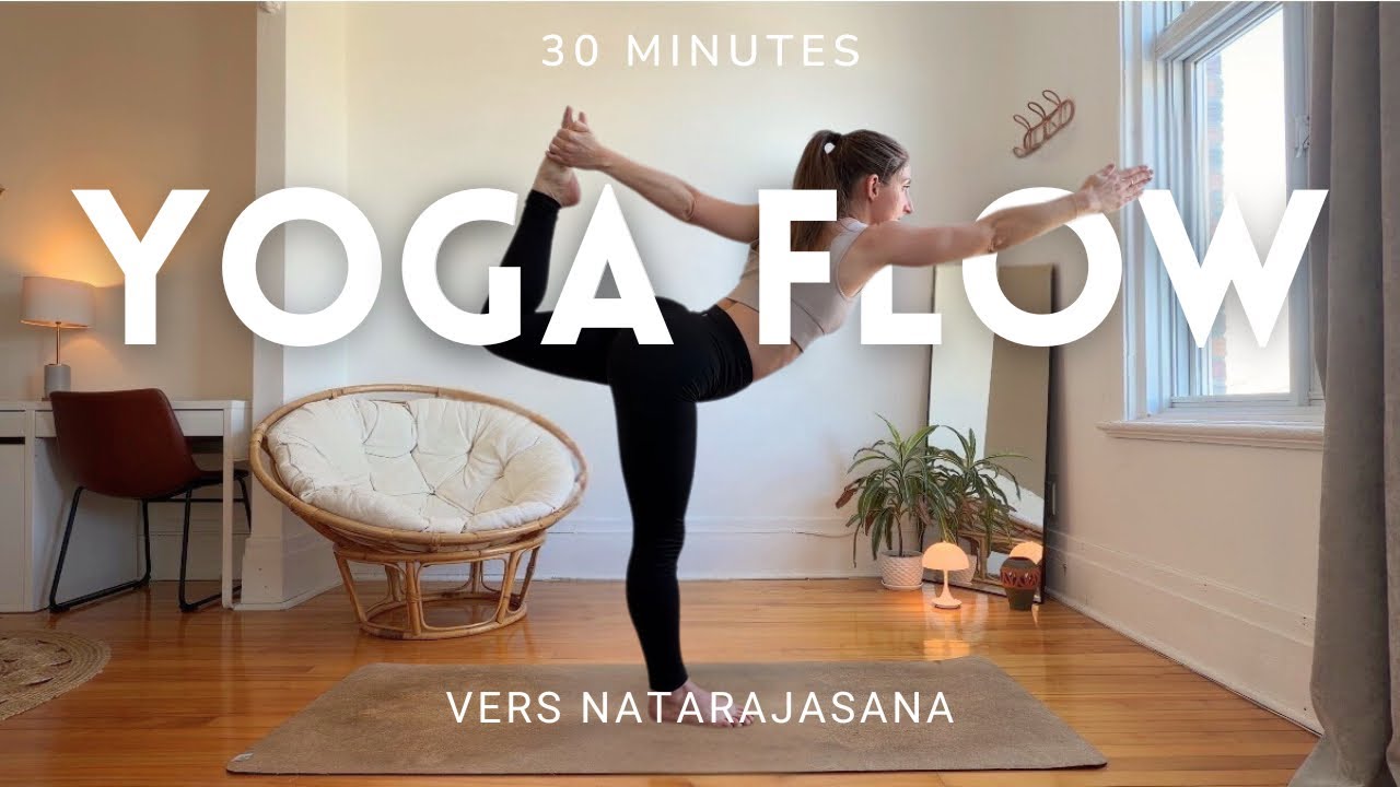 Vinyasa Flow vers Natarajasana | 28 min | Salome soham 