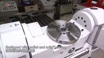 detron NC Rotary Table - 5th axis_GFE-320H Deep Tilting Rotary Table