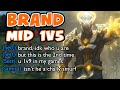 This is how I 1v5 on BRAND MID in HIGH ELO | Challenger Brand Mid | 10.25 - League of Legends