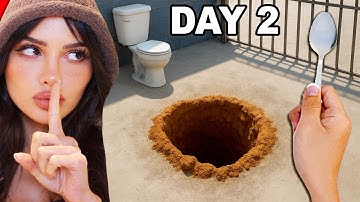 Escaping PRISON With Only a SPOON In Roblox..