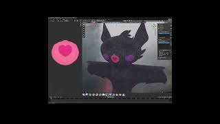 Cute bat character