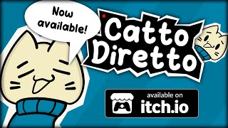 Catto Diretto - A Virtual interactive Pet for Twitch! (Launch Trailer)