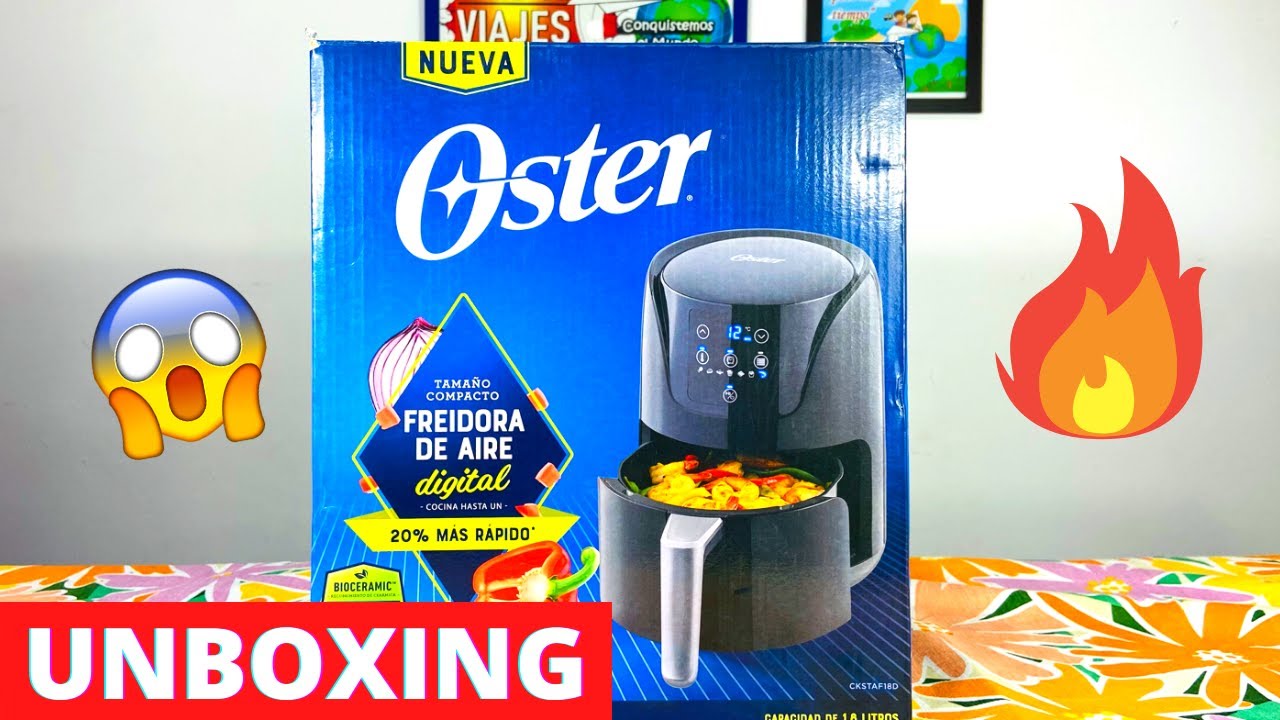 🍟CÓMO HACER PAPAS FRITAS en la AIR FRYER OSTER sin ACEITE!!!😱[FÁCIL