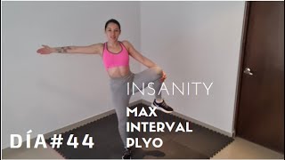 Insanity MAX INTERVAL PLYO Video #44 #weightloss #toning #homeworkout #exercise