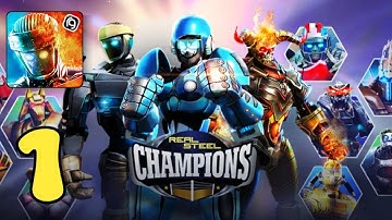 Real steel boxing champions - Gameplay part 1 - Career tournament Region 1