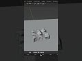Jelly cubes falling on floor, Blender beginner, #ai #chatgpt #blender3d #animation #rigidbody