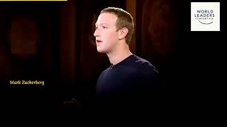 🌟 Mark Zuckerberg, CEO of Facebook, took the stage at Georgetown University