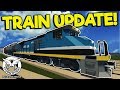 DRIVING THE NEW TRAIN INTO A TSUNAMI! - Stormworks: Build and Rescue Gameplay - Train Update