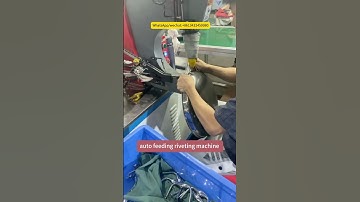 auto feeding riveting machine #cooker #riveting #rivets #cooker handle