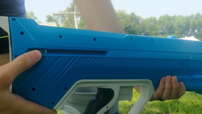 SPYRA SpyraLX WaterBlaster Blue (non électronique) – Pistolet à eau super  puissant, feu rapide, action instantanée Premium