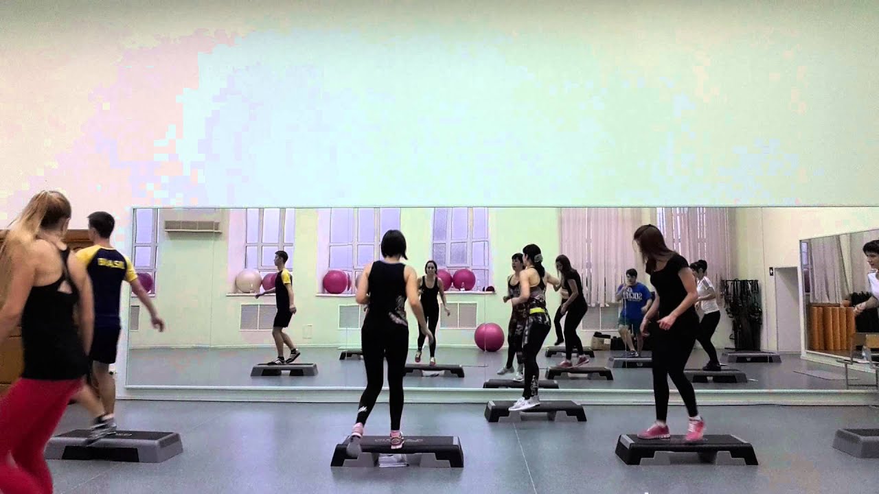 Степ аэробика. Разучивание