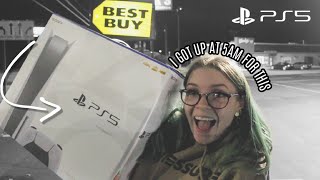 PICKING UP MY PLAYSTATION 5 | VLOG + UNBOXING
