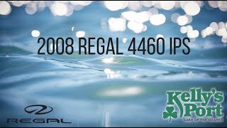 2008 Regal 4460 IPS at Kelly's Port (www.KellysPort.com)