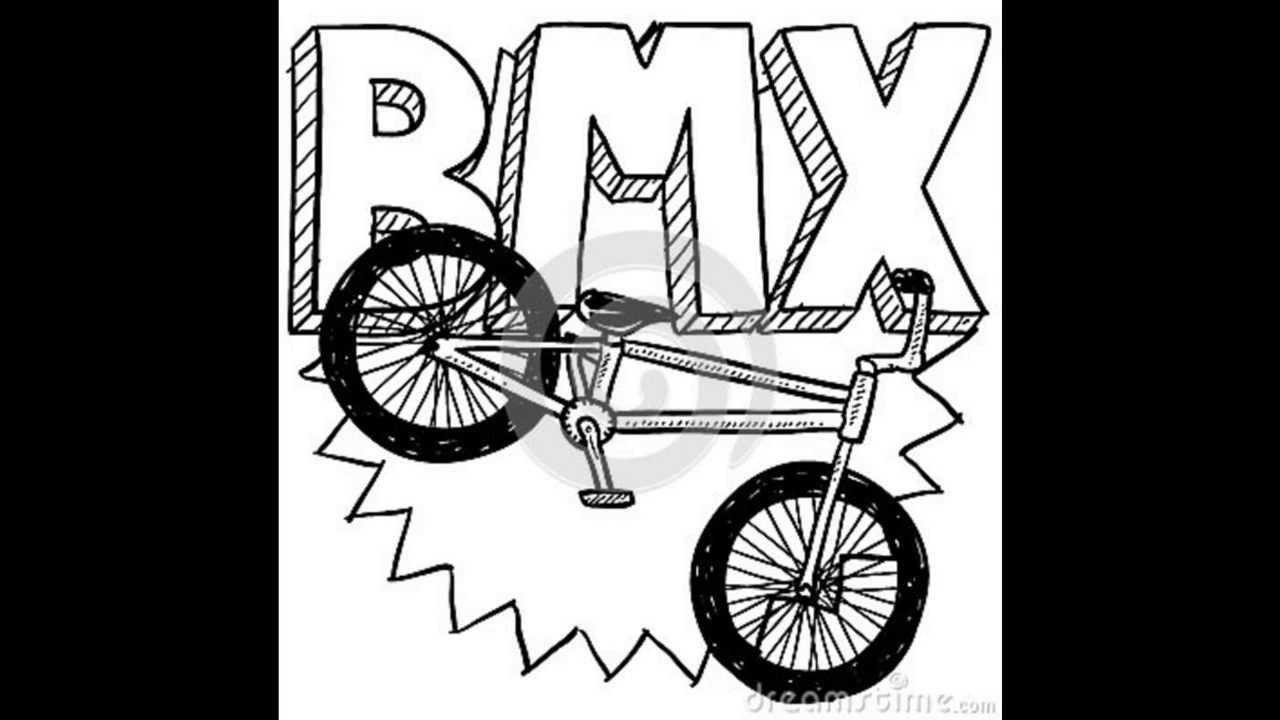 Нарисовать bmx карандашом легко