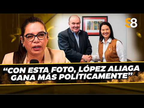 MILAGROS LEIVA gives her take on the RAPPROCHEMENT between KEIKO FUJIMORI and LÓPEZ ALIAGA | #S8