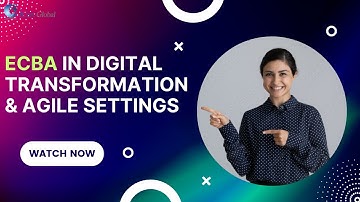 ECBA in Digital Transformation & Agile Settings | iCert Global