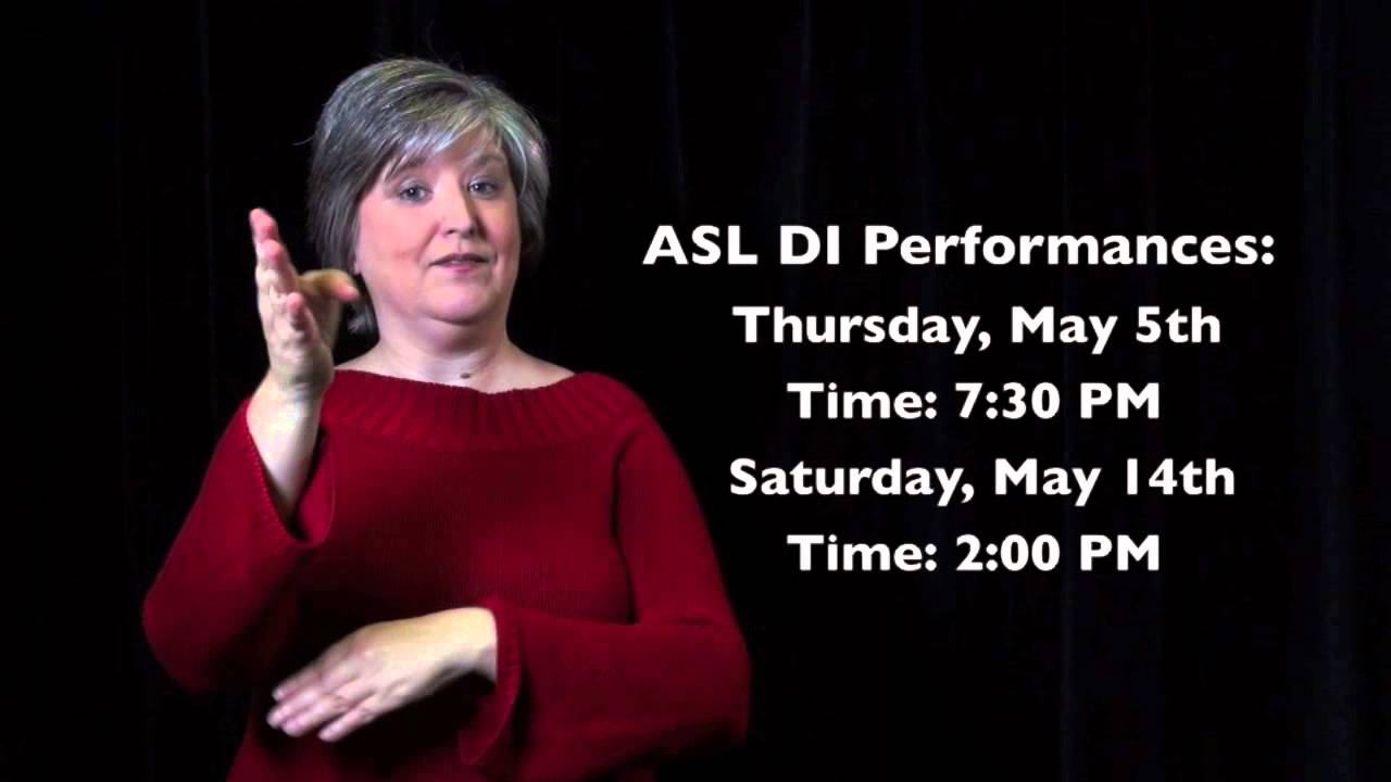 ASL DI ULTRASOUND Performance Dates! YouTube