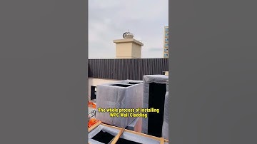 Use this WPC Wall Cladding #wpcpanel #buildingmaterial #walldecor #kuai #wpc