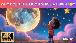 Why Does the Moon Shine at Night 🌙 Fun Space Facts for Kids!