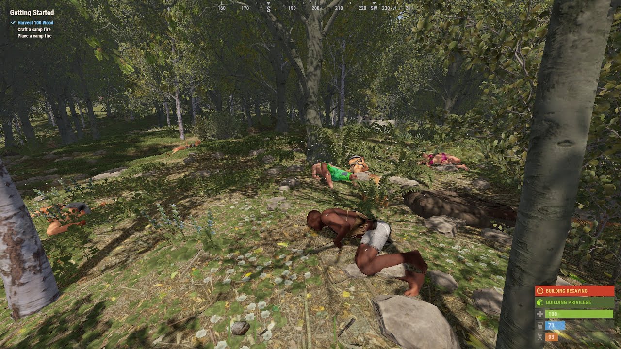 I played as a homeless man in rust, here's how it went - YouTube