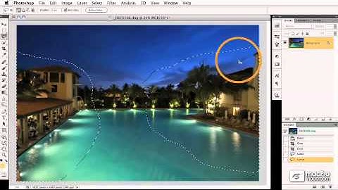 Photoshop CS5 105: Retouching  Image Adjustment - 25 Reframing the Scene with Content Aware Scale