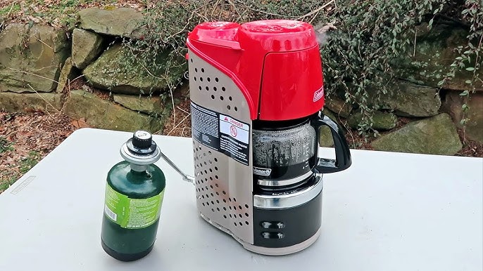 Coleman, Other, Coleman Camping Propane Drip Coffee Maker Original Case  Camping Flawed Scorched