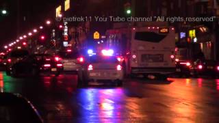 NYPD responding on red light chevy impala ©