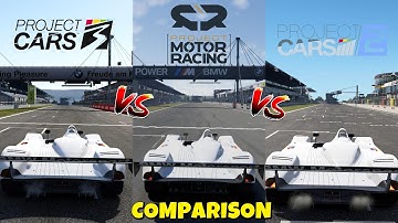 Is Project Motor Racing Worse Than Project CARS 3 & Project CARS 2? | PMR vs PC3 vs PC2 | COMPARISON