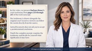 Download lagu Barbara Haner’s Court Testimony | Zahid Aziz Khan Document Review