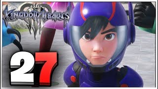 Kingdom Hearts 3 Walkthrough Part 27 Meeting Hiro & Baymax! (PS4 Pro Gameplay)