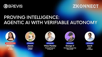[Panel] Proving Intelligence: Agentic AI with Verifiable Autonomy
