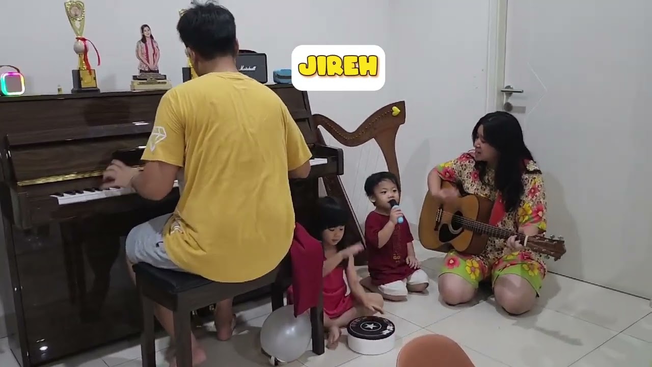 BELAJAR NYANYI PAKAI MIC #yahweh #rapha #adonai #jireh