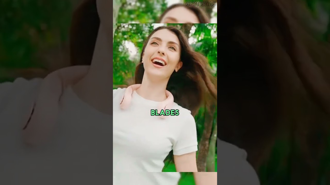 This Amazon JISULIFE Portable Neck Fan Is So Smart It Feels Illegal 😳 Stay Cool Hands Free #shorts