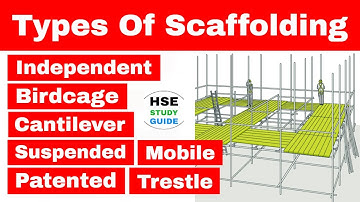 Types of Scaffolding in hindi |Independent/Birdcage/Cantilever/Suspended/Mobile/Patented Scaffolding