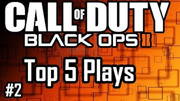 BO2 TOP 5 PLAYS #2 - Black Ops 2 Multiplayer Top 5 Kills Epic Countdown by Whiteboy7thst