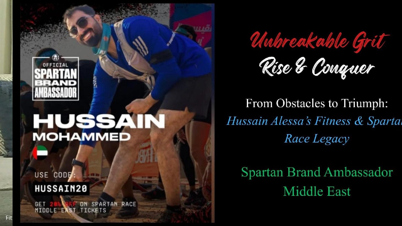 🏃‍♂️ Unbreakable Grit: Hussain Alessa’s Spartan Race Journey 🏆