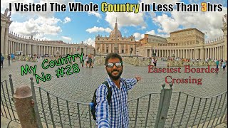 I saw everything In this country🇻🇦 in 3hrs || Worlds Biggest Cathedral 😮