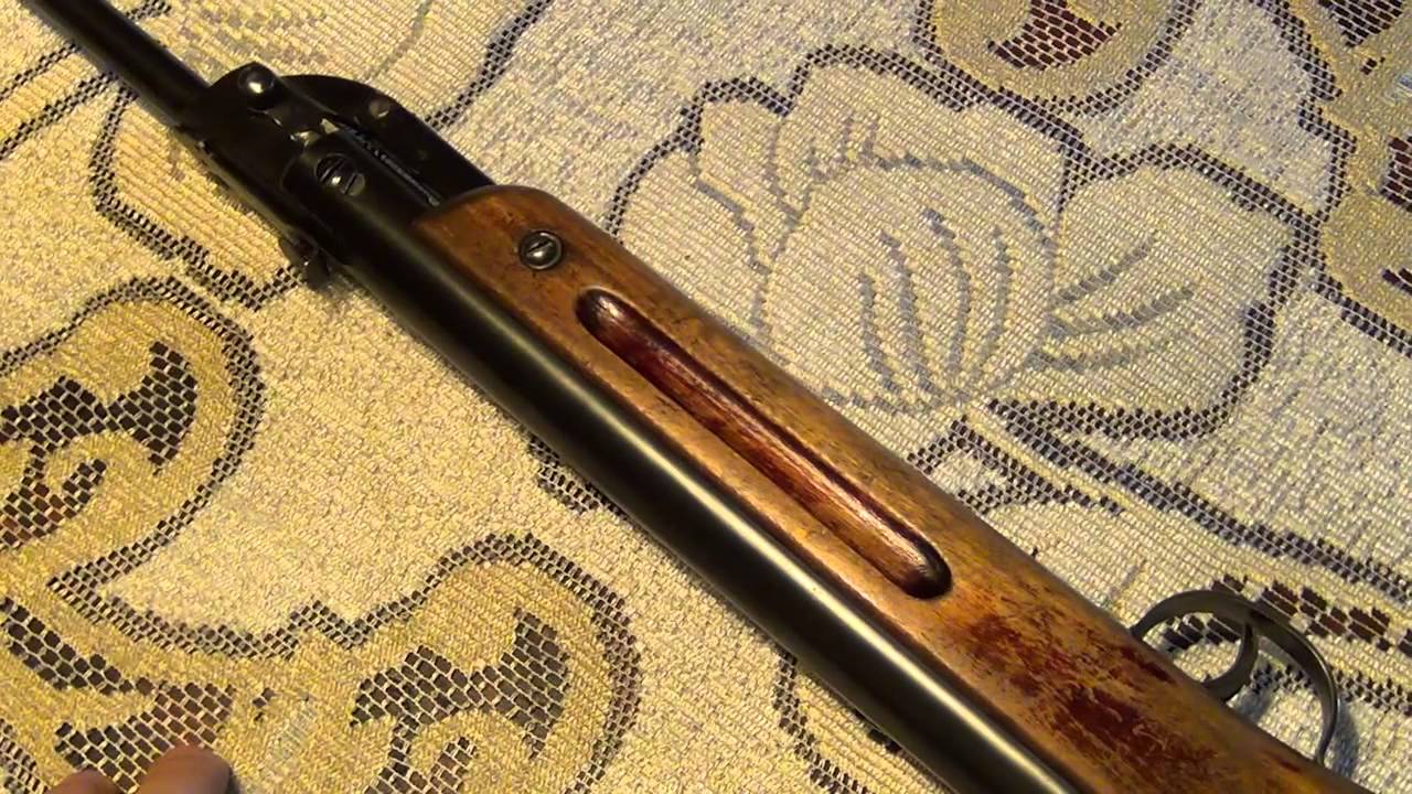 Советская пневматическая винтовка иж