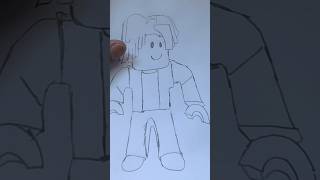 Como desenhar Bacon Hair Roblox 🥓 #desenho #roblox #arte #tutorial #game