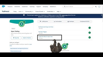 Create Test Data for Apex Tests || Apex Testing || Test class