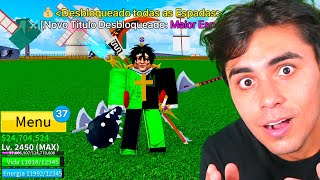Eu Desbloqueei Todas As Espadas Do Blox Fruits