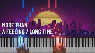 Boston - More Than A Feeling / Long Time (Piano/Cello) - The Piano Guys