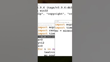 Магия Программирования: Урок Трансфигурации ч.2  #minecraft #python #shortsclip